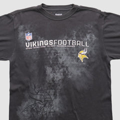 Fanatics Minnesota Vikings Reebok 2000s Long Sleeve T-shirt Black Vintage