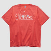Philadelphia Phillies Majestic 2000s T-shirt - Red - Vintage - Fanatics Discount