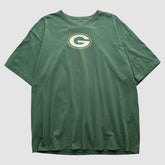 Fanatics Green Bay Packers Reebok 2000s T-shirt Green Vintage