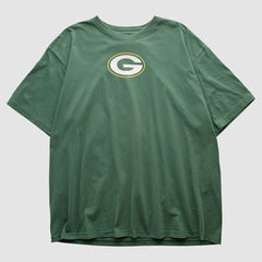 Fanatics Green Bay Packers Reebok 2000s T-shirt Green Vintage