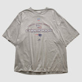 Fanatics New England Patriots Reebok 2002 T-shirt Heather Gray Vintage
