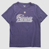 Fanatics New England Patriots Reebok 2000s T-shirt Purple Vintage