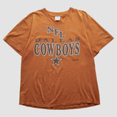 Fanatics Dallas Cowboys Trench 90s T-shirt Orange Vintage
