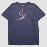 Fanatics Houston Texans Reebok 2000s T-shirt Navy Vintage