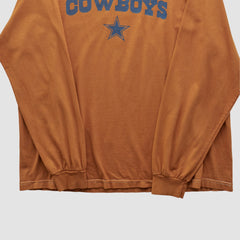 Fanatics Dallas Cowboys 2000s Long Sleeve T-shirt Orange Vintage