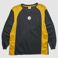 Fanatics Pittsburgh Steelers NFL 2000s Pullover Sweatshirt Black Vintage
