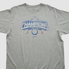 Fanatics Indianapolis Colts Reebok 2006 T-shirt Heather Gray Vintage