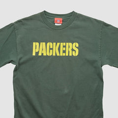 Fanatics Green Bay Packers NFL 2000s Long Sleeve T-shirt Green Vintage