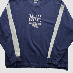 Fanatics Dallas Cowboys 2000s Long Sleeve T-shirt Navy Vintage