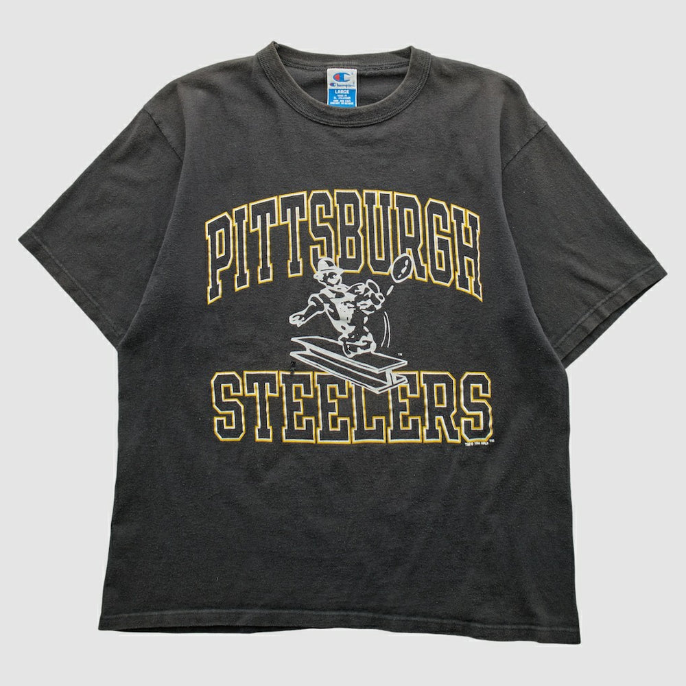 Fanatics Pittsburgh Steelers Champion 1994 T-shirt Black Vintage
