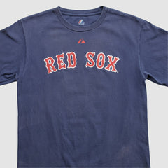 Boston Red Sox Majestic 2009 T-shirt - Navy - Vintage - Fanatics Sale