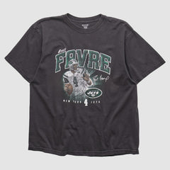 Fanatics New York Jets Reebok 2000s T-shirt Black Vintage