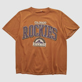 Colorado Rockies 1999 T-shirt - Orange - Vintage - Fanatics Lifestyle
