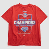 Philadelphia Phillies Delta 2009 T-shirt - Red - XVintage - Fanatics Online
