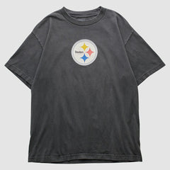 Fanatics Pittsburgh Steelers Reebok 2000s T-shirt Charcoal Vintage