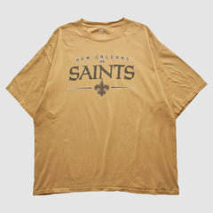 Fanatics New Orleans Saints NFL 2000s T-shirt Tan Vintage