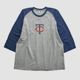 Minnesota Twins Nike 2000s T-shirt - Heather Gray - 3XVintage - Nike Lifestyle