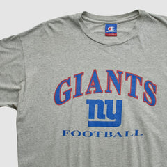 Fanatics New York Giants Champion 90s T-shirt Heather Gray Vintage