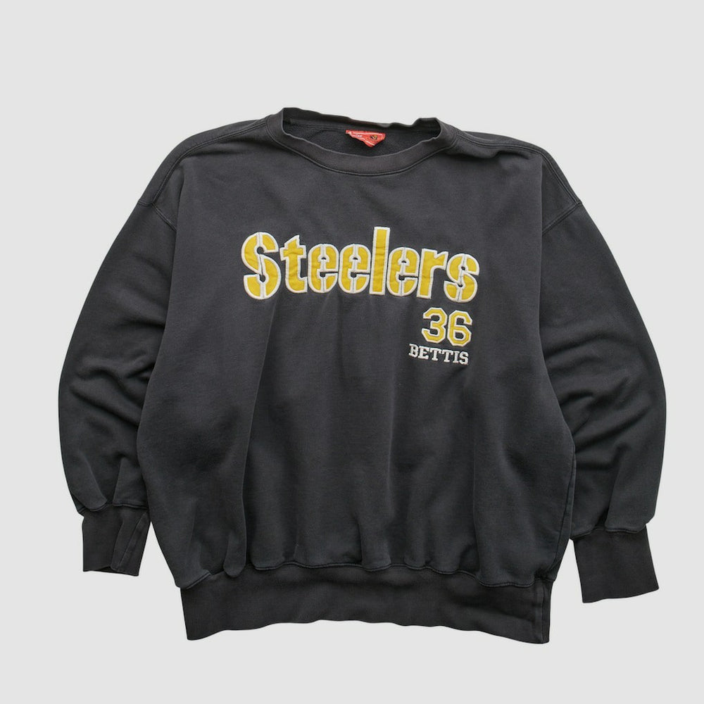 Fanatics Pittsburgh Steelers NFL 2000s Pullover Sweatshirt Black Vintage