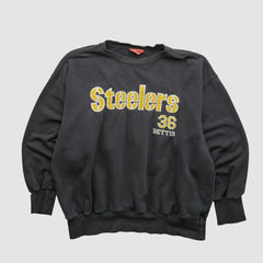 Fanatics Pittsburgh Steelers NFL 2000s Pullover Sweatshirt Black Vintage