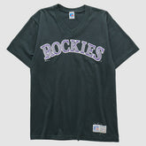 Colorado Rockies Russell T-shirt - Black - Vintage - Fanatics Lifestyle