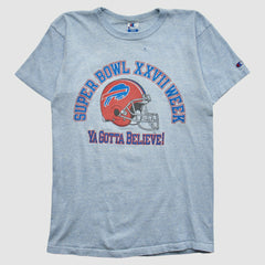 Fanatics Buffalo Bills Champion 1993 T-shirt Heather Gray Vintage