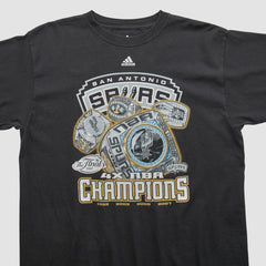 San Antonio Spurs 2007 T-shirt Black Vintage | Adidas Lifestyle