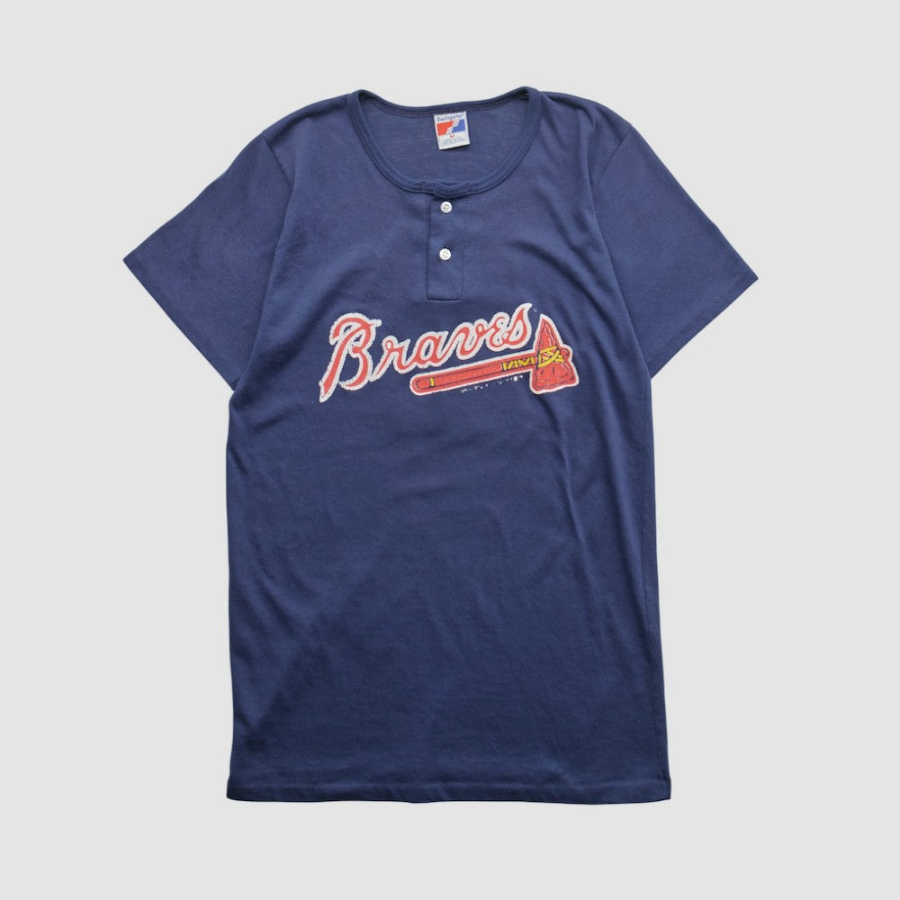 Atlanta Braves Swingster 90s T-shirt - Navy - Vintage - Fanatics Online
