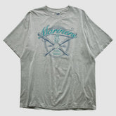 Seattle Mariners Lee Apparel 2001 T-shirt - Heather Gray - Vintage - Fanatics Sale