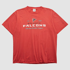 Fanatics Atlanta Falcons NFL 2000s T-shirt Red Vintage