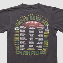 Fanatics Green Bay Packers Reebok 2011 T-shirt Black Vintage