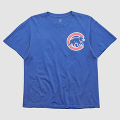 Chicago Cubs Majestic 2010s T-shirt - Blue - Vintage - Fanatics on Sale