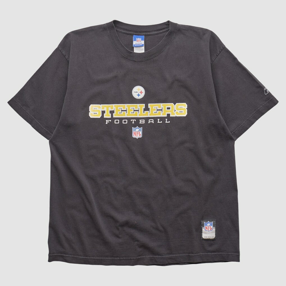 Fanatics Pittsburgh Steelers Reebok 2000s T-shirt Black Vintage