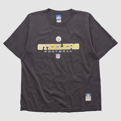 Fanatics Pittsburgh Steelers Reebok 2000s T-shirt Black Vintage