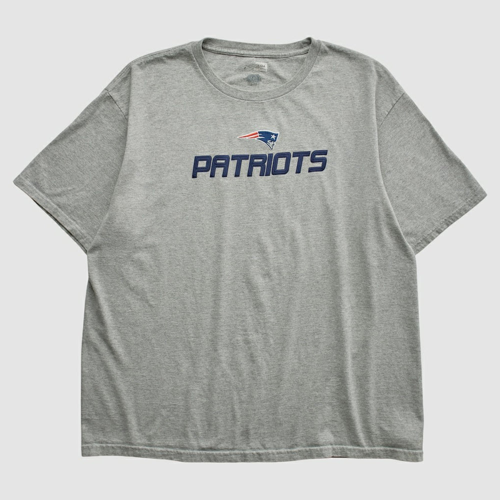 Fanatics New England Patriots Team Edition Apparel 2000s T-shirt Heather Gray Vintage