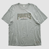 Pittsburgh Pirates Majestic 2003 T-shirt - Heather Gray - 3XVintage - Fanatics Online