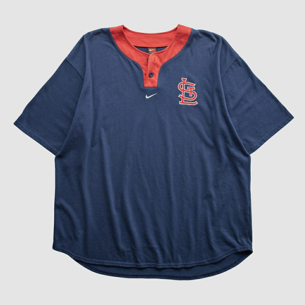 St. Louis Cardinals Nike 2000s T-shirt - Navy - 2XVintage - Nike Lifestyle