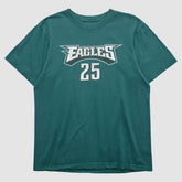 Fanatics Philadelphia Eagles Reebok 2010s T-shirt Teal Vintage
