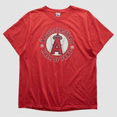 Los Angeles Angels Jerzees 2011 T-shirt - Red - XVintage - Fanatics on Sale