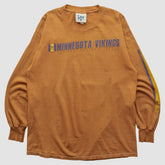 Fanatics Minnesota Vikings Lee Apparel 2000s Long Sleeve T-shirt Brown Vintage