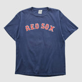 Boston Red Sox Majestic 2000s T-shirt - Navy - Vintage - Fanatics Sale