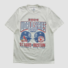 MLB World Series Jerzees 2004 T-shirt - White - Vintage - Fanatics Discount
