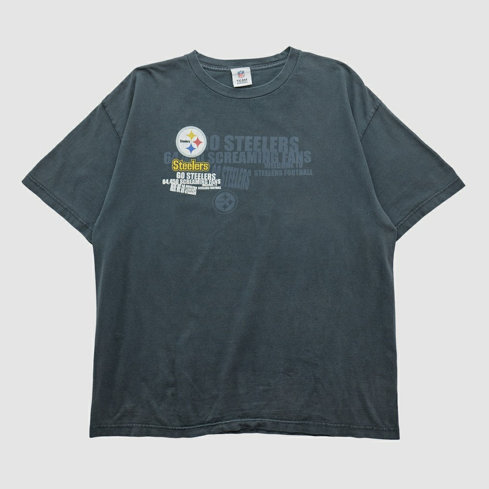Fanatics Pittsburgh Steelers NFL 2010s T-shirt Charcoal Vintage