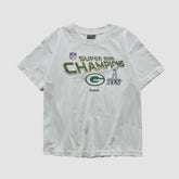 Fanatics Green Bay Packers Reebok 2011 T-shirt White Vintage