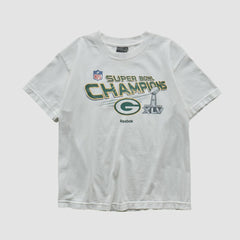 Fanatics Green Bay Packers Reebok 2011 T-shirt White Vintage