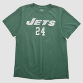 Fanatics New York Jets Reebok 2000s T-shirt Green Vintage