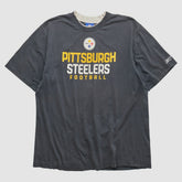 Fanatics Pittsburgh Steelers Reebok 2000s T-shirt Charcoal Vintage
