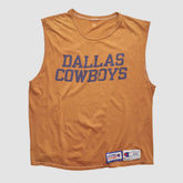 Fanatics Dallas Cowboys Champion 1994 Tank Orange Vintage