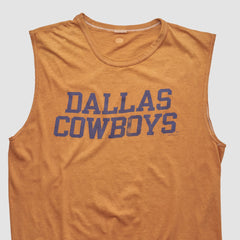 Fanatics Dallas Cowboys Champion 1994 Tank Orange Vintage