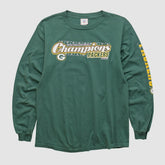 Fanatics Green Bay Packers NFL 2000s Long Sleeve T-shirt Green Vintage
